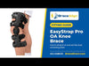 Brace Align EasyStrap Pro OA Dual Adjustment Knee Brace for Osteoarthritis and Meniscus Tears L1843, L1851