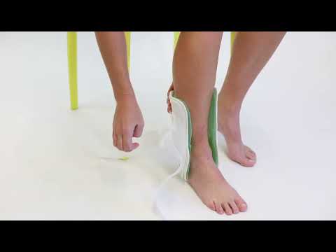 Brace Direct Gel Air Ankle Brace - Cold Therapy & Ankle Support for Sprains & Recovery