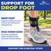 Ossur Rebound Foot-Up AFO Brace - Smart Clamp Ankle Foot Orthosis for Drop Foot Support L1930