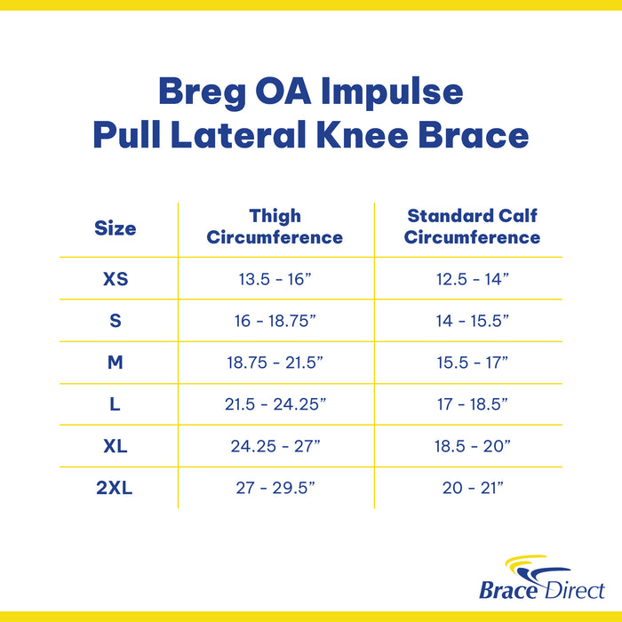 Breg OA Impulse Pull Lateral Knee Brace