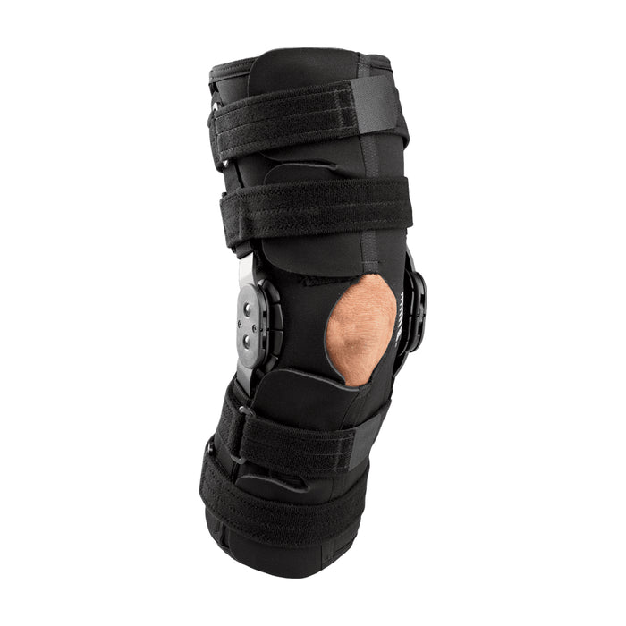 Breg Roadrunner Soft Knee Brace Neoprene Wraparound Open-Back L1833, L1832 - Ligament Support and OA Relief