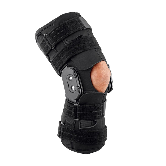 Breg Roadrunner Soft Knee Brace Neoprene Wraparound Open-Back L1833OTS OR L1832CF - Ligament Support and OA Relief