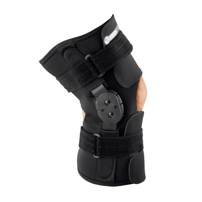 Breg Shortrunner Knee Brace for ACL, MCL & Ligament Support - Professional Hinged Knee Support for Pain Relief L1833, L1832