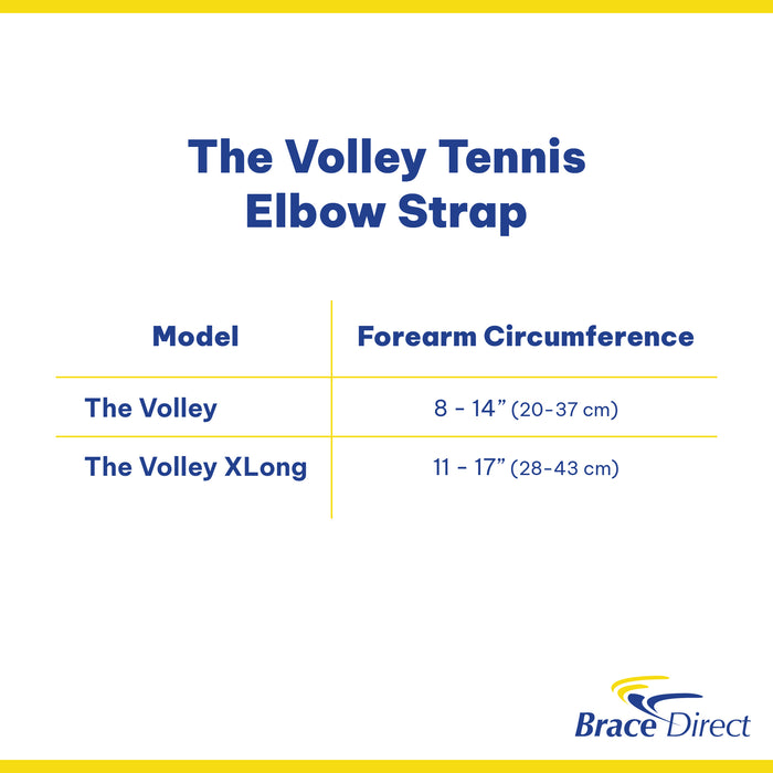Breg Volley Tennis Elbow Strap A4467 - Athletic Compression Support for Sports & Training