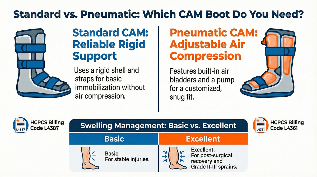 The Complete Guide to Medical Walking Boots Types, Uses & How to