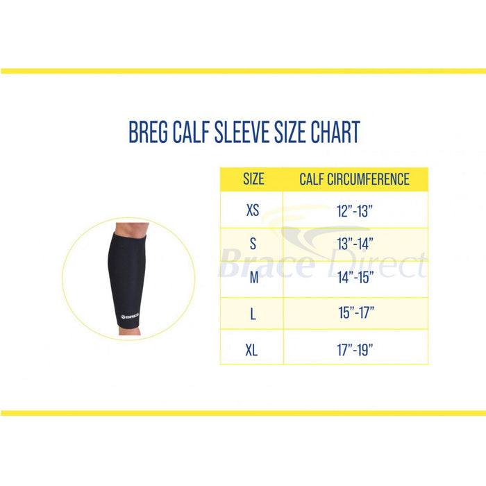 Best Calf Compression Sleeve for Recovery | Breg Compression Calf Support Sleeve L3260 | BraceDirect.com