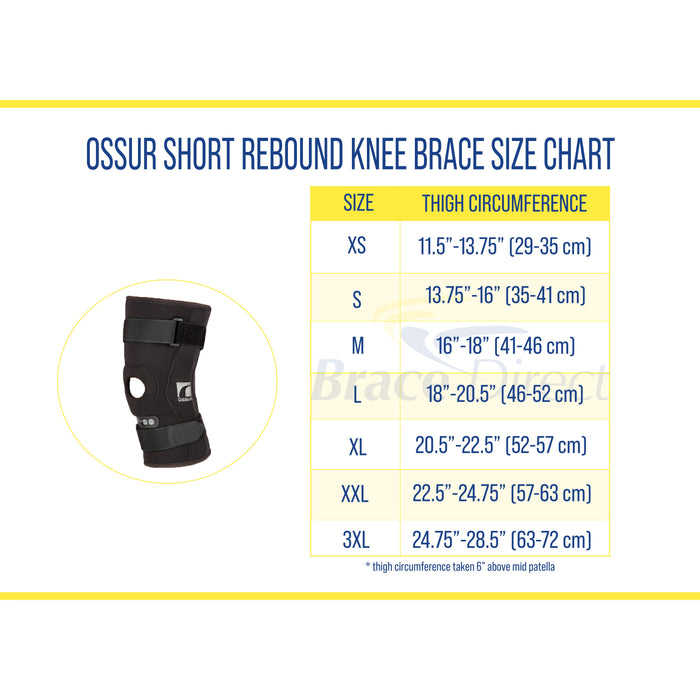Ossur Short Rebound Knee Brace
