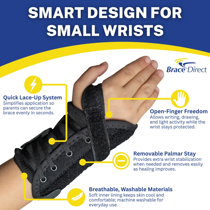 Brace Direct Pediatric Wrist Brace.
