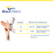 Brace Align Pediatric Wrist Brace L3908 size chart.