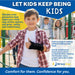 Brace Align Pediatric Wrist Brace L3908 - Kids Wrist Support & Stabilizer for Pain Relief