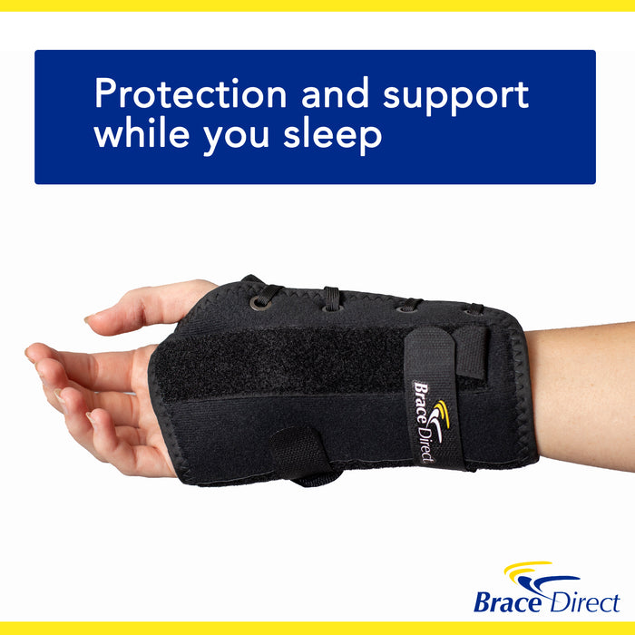Infographic highlighting the comfort of the Brace Direct Carpal Tunnel Night Splint.