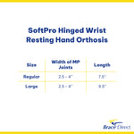 SoftPro Hinged Wrist Resting WHO L3915, L3916 - Advanced Orthosis for ...
