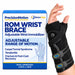 Brace Direct PrecisionMotion ROM Wrist Brace - Adjustable Support for Carpal Tunnel, Tendonitis & Recovery - PDAC Approved L3915 L3916
