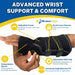 Brace Direct PrecisionMotion ROM Wrist Brace - Carpal Tunnel, Tendonitis, Fracture & Post Cast Relief with Adjustable Flexion Extension Stabilization - L3915 L3916 (OSFM - Universal Left/Right)