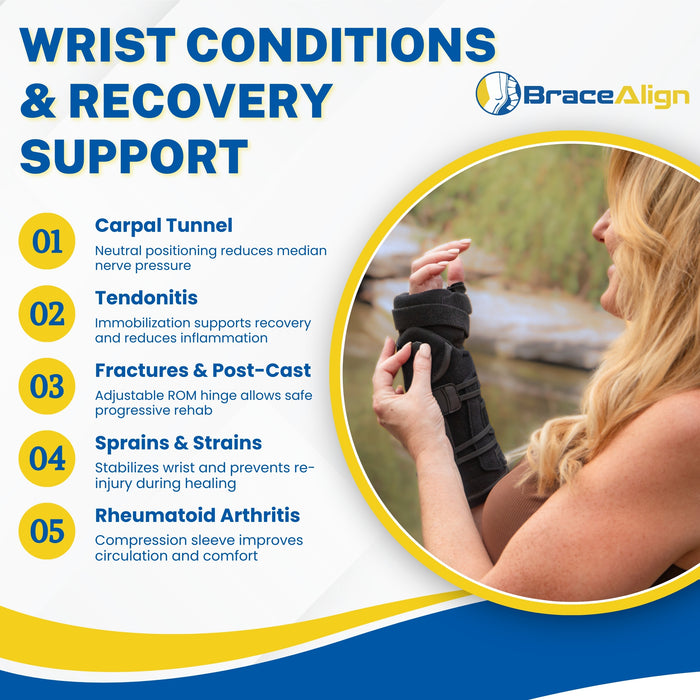 Brace Direct ROM Sprained Wrist Brace