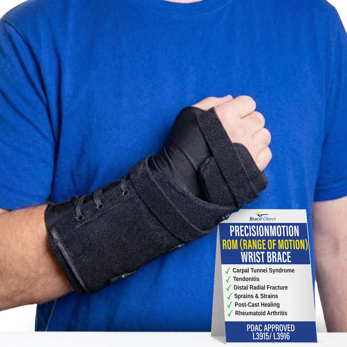 Brace Direct ROM Sprained Wrist Brace
