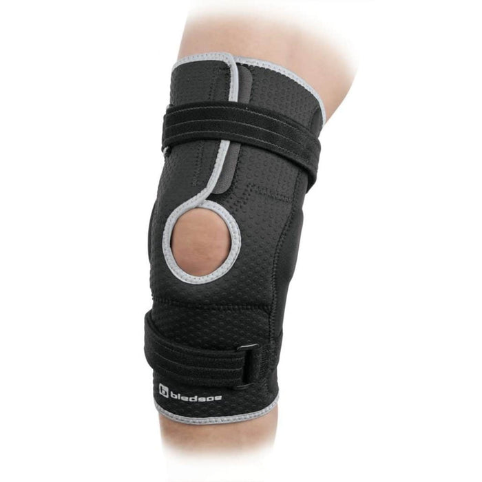 Breg 3D Hinged Neoprene Knee Brace by Brace Direct, isolated on a white background.