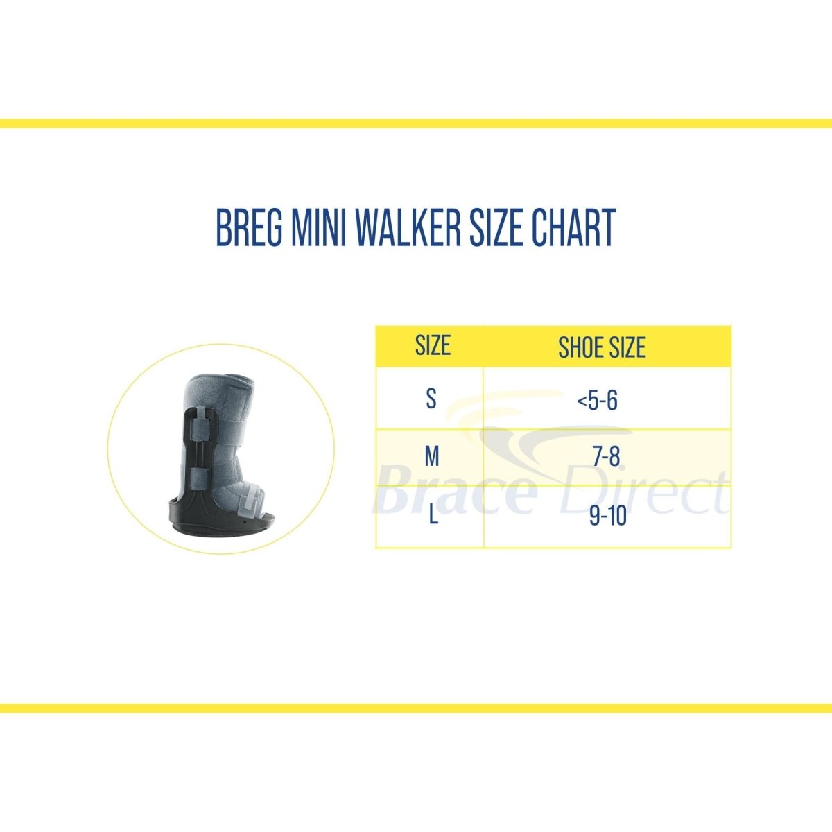 Breg Mini Walker (Nylon) - 77032 - Brace Direct