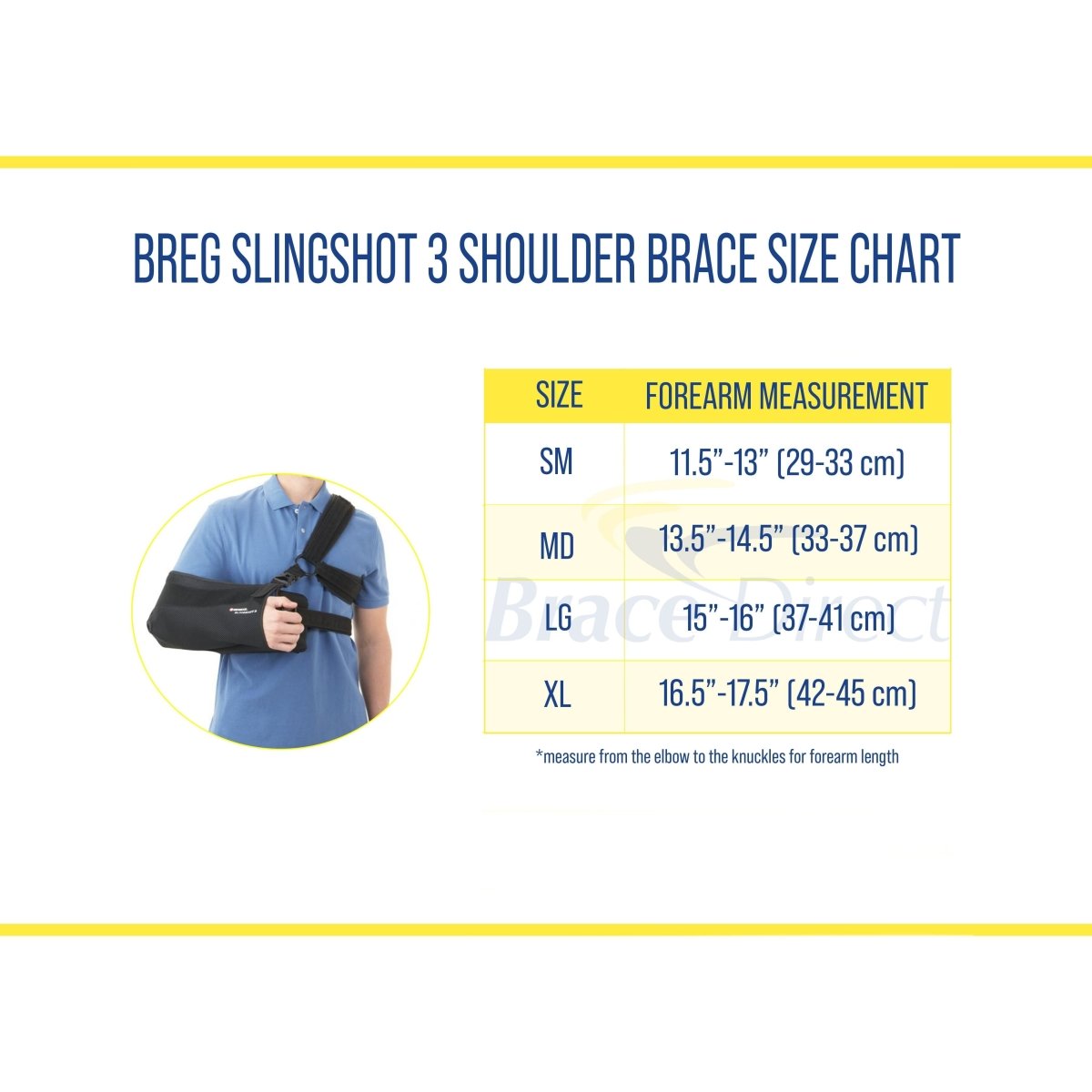 Breg Slingshot 3 Shoulder Brace - LEZ00042 - Brace Direct
