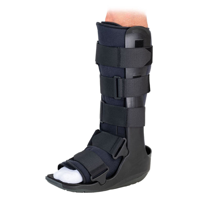 Breg SoftGait Comfort Tall Walker Boot by Brace Direct, worn by a model.