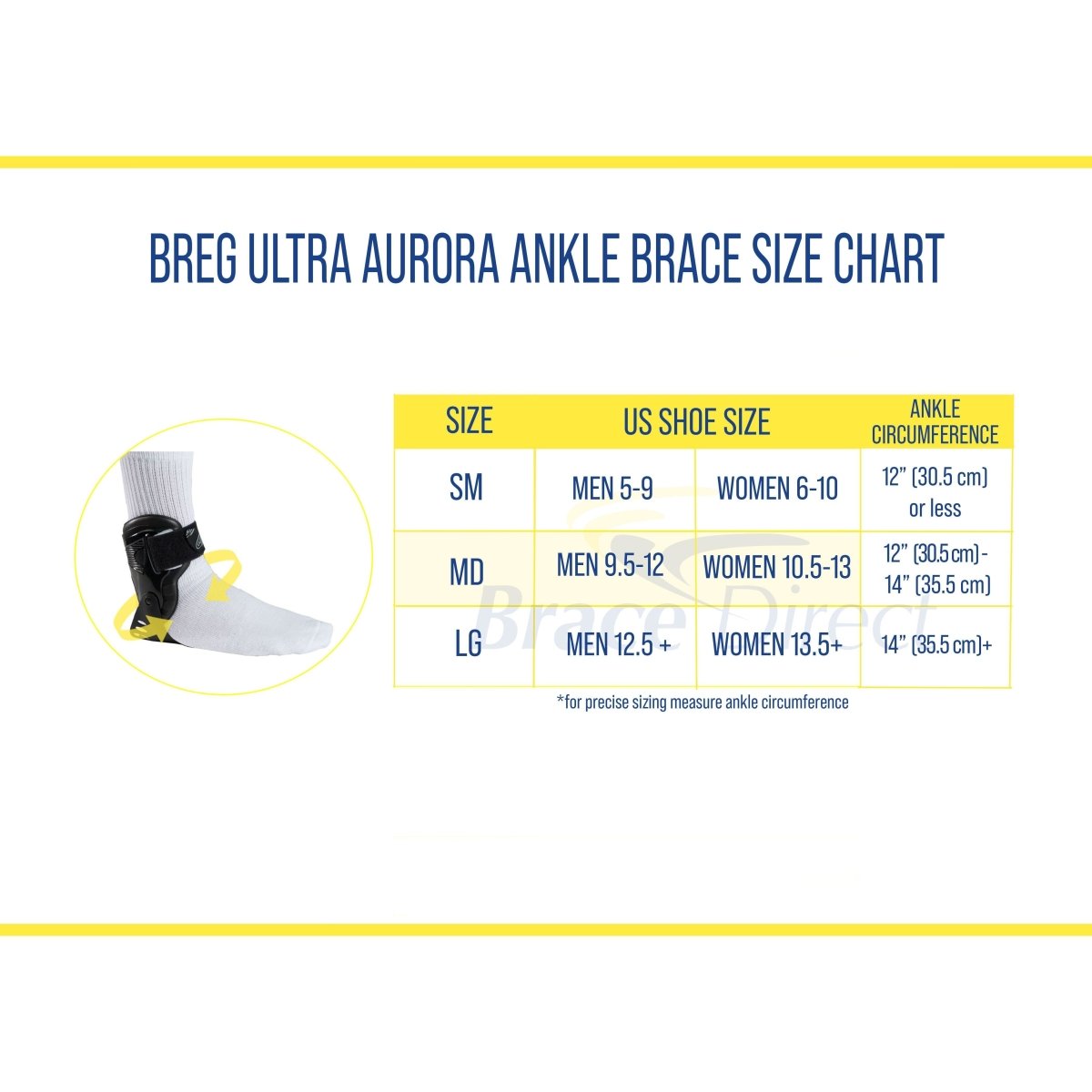 Breg Ultra Aurora Ankle Brace - 100526-020 - Brace Direct