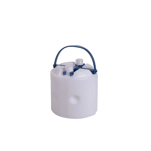Front view of the Breg VPULSE Spare Ice Bottle Set by Brace Direct, isolated on white.