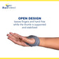 CMC Osteoarthritis Thumb Ring Brace - Stabilizing CMC Thumb Joint Splint for Arthritis Pain Relief Bort by Brace Direct - WRW105-100-S-Left - Brace Direct