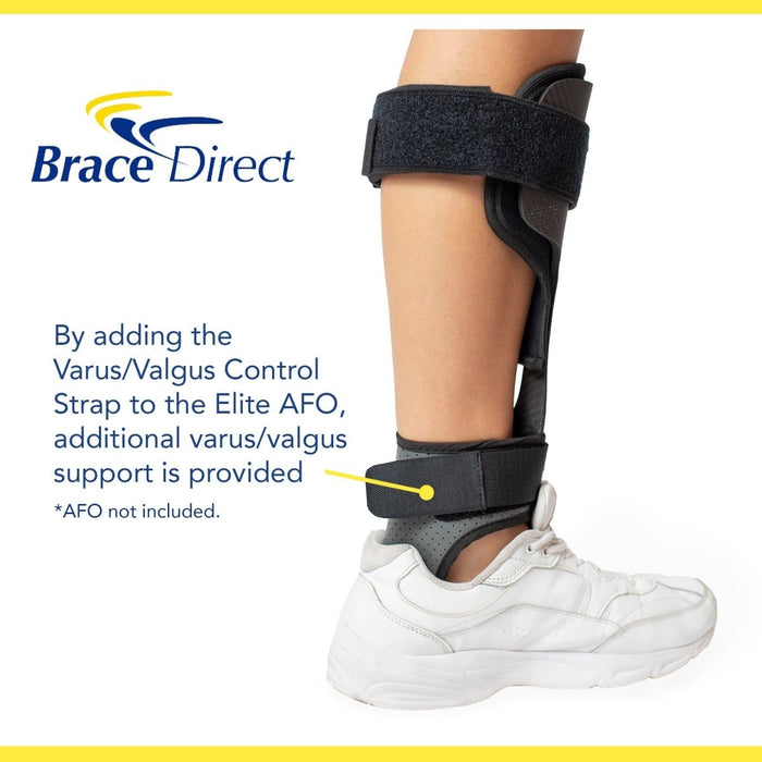 Elite Rehabilitator Varus/ Valgus Ankle Control Strap - Guardian by Brace Direct - ACS286- Left - Brace Direct