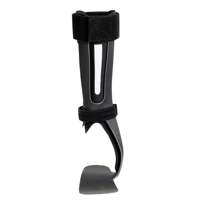 Front view of the Ossur AFO Dynamic Brace with Flex Foot Design by Brace Direct, isolated on white.