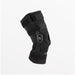Side view of the Ossur Short Rebound Knee Brace - ROM Hinge Wrap by Brace Direct, isolated on white.