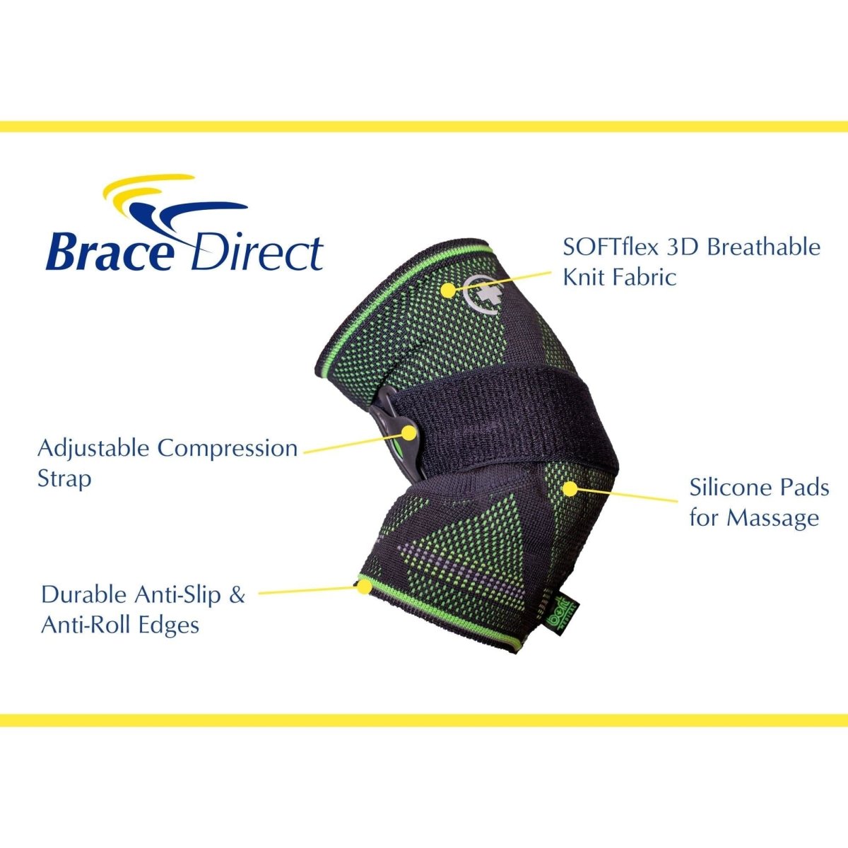 Plus Size Knit Compression Sleeve for Elbow - Bort by Brace Direct - ARB122600-Plus-XL - Brace Direct